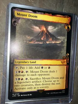 Mount Doom (Showcase Scrolls) Universes Beyond: the Lord of the Rings Regular - Image 3