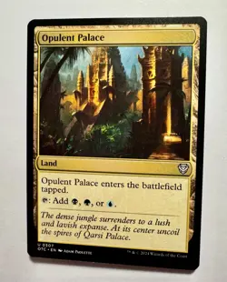 Opulent Palace - Thunder Junction Commander OTC - Uncommon MTG Magic Pack fresh - Image 1