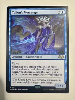 Talion's Messenger - 73 - WOE - NM - MTG Magic the Gathering - Image 1