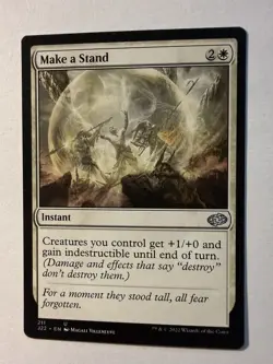 MTG Magic the Gathering Make a Stand (211/835) Jumpstart 2022 NM - Image 1