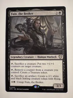 Fain, the Broker Commander: Outlaws of Thunder Junction Regular - Image 1