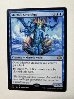 Merfolk Sovereign [Jumpstart 2022] Magic MTG - Image 1