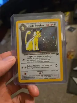 2000 Dark Persian 17 Promo Holo - Pokemon Nintendo Magazine Black Star - Image 2