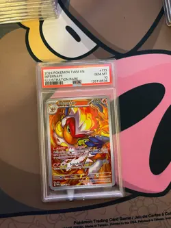 2024 POKEMON TWM EN-TWILIGHT MASQUERADE ILLUSTRATION RARE #173 INFERNAPE PSA 10 - Image 1