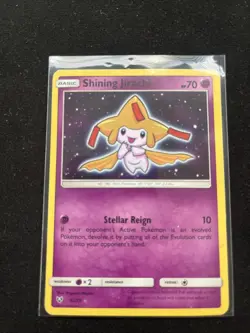 Shining Jirachi 42/73 Rare Shining Shining Legends Pokemon Mp To LP - Image 1