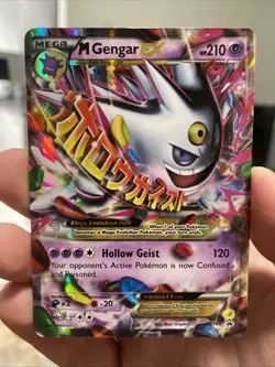Mega Gengar EX - XY166 - Pokemon XY Promo Ultra Rare Card 2016 - Image 1