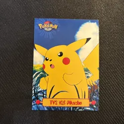 Pikachu [Non-Holo] -#25 TV2 Topps - Image 4