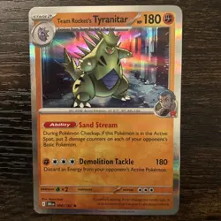 Pokemon Team Rocket’s Tyranitar 096/182 Holo In Excellent Condition ￼ - Image 1