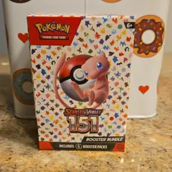 Pokemon Scarlet & Violet 151 Booster Bundle Box - 6 Packs - Mew - English - Image 1