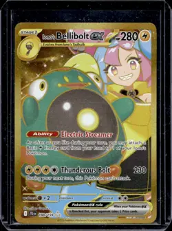 2025 Pokemon Journey Together Iono's Bellibolt ex #188/159 - Image 1