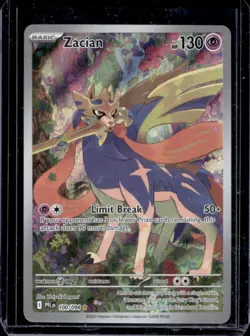 2025 Pokemon Phantasmal Flames Zacian Illustration Rare #100/094 - Image 1