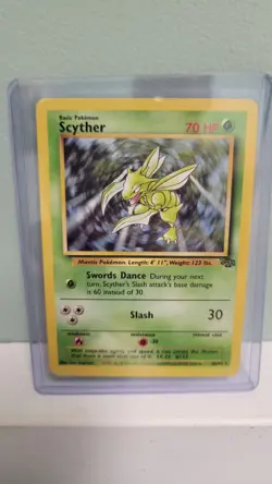 Scyther 26/64 Pokemon TCG Jungle Edition Rare Unlimited LP - Image 1