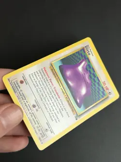 Pokemon TCG Ditto 18/62 Fossil LP - Image 3