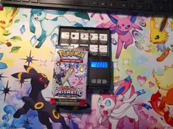 VERY HEAVY! GOD PACKUUU 22.27g Prismatic Evolutions Pokemon TCG Booster (SEALED) - Image 1