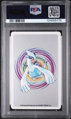 2000 POKEMON SILVER VERSION PLAYING CARDS ACE OF HEARTS #155 CYNDAQUIL PSA 10 - Image 2