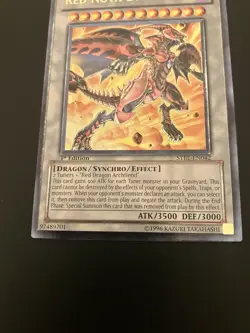 Red Nova Dragon STBL-EN042 1st ED Ultimate Rare Yugioh NM - Image 2