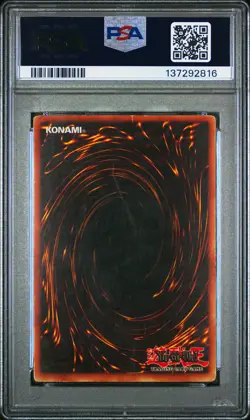 2002 YU-GI-OH! STARTER DECK: KAIBA #001 BLUE-EYES WHITE DRAGON PSA 2 - Image 2