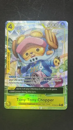 Tony Tony.Chopper (Alt Art) ST29-007 NM Starter Deck (EGGHEAD) ONE PIECE English - Image 2
