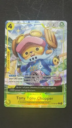 Tony Tony.Chopper (Alt Art) ST29-007 NM Starter Deck (EGGHEAD) ONE PIECE English - Image 3