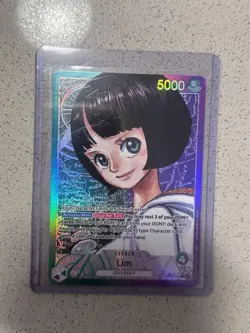 ONE PIECE TCG: Lim OP09-022 Leader (Parallel) Alt Art English NM - Image 1