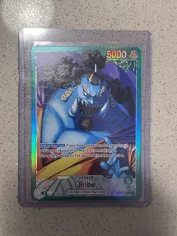 One Piece TCG Jinbe OP11-021 Alt Art Leader A Fist Of Divine Speed English NM - Image 1