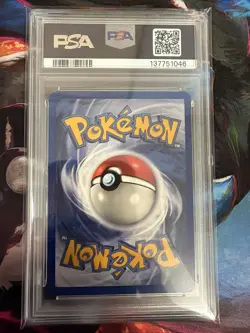Pokemon TCG #9 Mew Holo Black Star Promo Vintage Card PSA 8 W/ SWIRL - Image 2