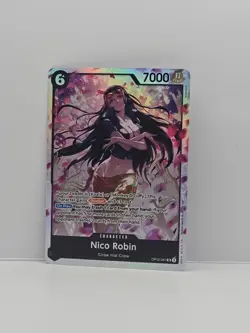One Piece Card Game Nico Robin OP12-087 Super Rare NM English - Image 1