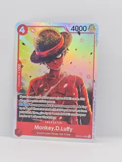 Monkey.D.Luffy Legacy of the Master OP12-015 SR One Piece Card English - Image 1
