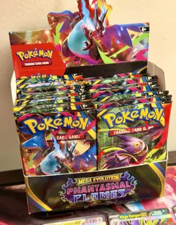Pokemon Phantasmal Flames Booster Box - Includes All Original Cards & Hits!!! - Image 2