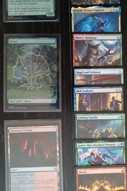 MTG Magic the Gathering- Spiderman LOT (60+) TCG Cards- Foils & Commons LOOK! - Image 3