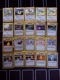 Base Set Pokemon Cards Lot - 100 Vintage English Cards - Vintage WotC - Image 4
