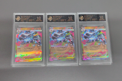 RPA 10 Mega Charizard X ex 013/080 M2: Pokemon card Inferno X Holo Japanese LOT3 - Image 1