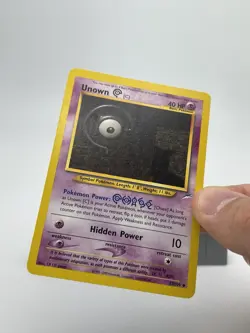 Unown [C] 57/105 Neo Destiny Uncommon Pokemon Card LP TCG - Image 3