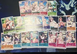 LAST ORIGIN Vol.1 Set Lot R / N Divine Cross TCG Waifu Anime Trading Card Manga - Image 1