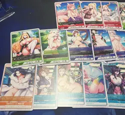 LAST ORIGIN Vol.1 Set Lot R / N Divine Cross TCG Waifu Anime Trading Card Manga - Image 2