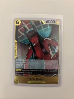 Nico Robin OP09-107 English Rare Emperors In New World One Piece Card Game - Image 1