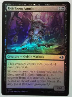 Heirloom Auntie *FOIL Common* Magic MtG x1 Lorwyn Eclipsed - Image 1