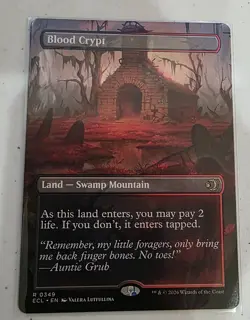 Blood Crypt (Borderless) Lorwyn Eclipsed Regular 2 sided - Image 1