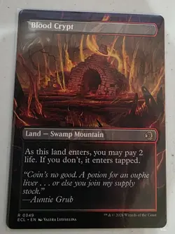 Blood Crypt (Borderless) Lorwyn Eclipsed Regular 2 sided - Image 2