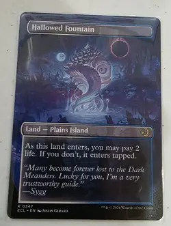 Hallowed Fountain (Borderless) Lorwyn Eclipsed Regular 2 sided - Image 2