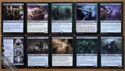 Set 10 Black Opponent Sacrifice Spells & Creatures *NM* Magic MTG Plaguecrafter - Image 1