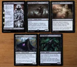 Set 10 Black Opponent Sacrifice Spells & Creatures *NM* Magic MTG Plaguecrafter - Image 3