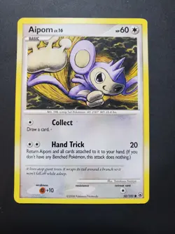 Aipom Majestic Dawn Pokemon TCG 50/100 Diamond & Pearl Common - Image 1