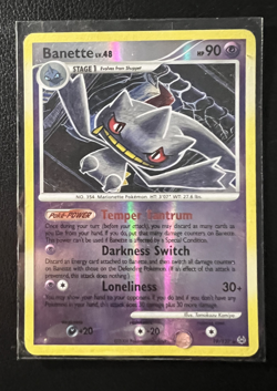 Pokemon Platinum Banette Reverse Holo Card 19/127 2009 LP - Image 1