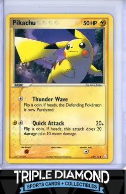 2006 Pokemon Holon Phantoms #78/110 Pikachu F616 - Image 1