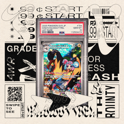 2025 Pokemon SV9 JP Iono's Kilowattrel Art Rare PSA 10 GEM MINT Graded Card - Image 1