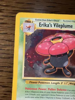 Erika's Vileplume - 5/132 - Pokemon Gym Heroes Unlimited Holo Rare Card MP-HP - Image 4