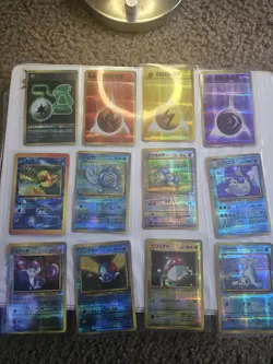 Pokemon Vending Stickers Lot of 61 Japanese Bandai 1996 Prism Swirl RARE Shiny - Image 4