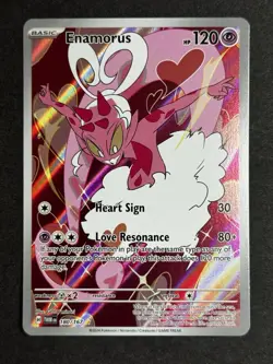 Enamorus 180/167 Twilight Masquerade Illustration Rare Pokemon TCG NM/MINT - Image 1