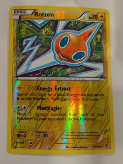 Rotom 24/124 - XY Fates Collide Pokemon Reverse Holo Foil Nice! - Image 1